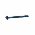 Tinkertools 0.18 x 2.25 in. 1 lb Hex Washer Head Concrete Screws, 100PK TI1679114